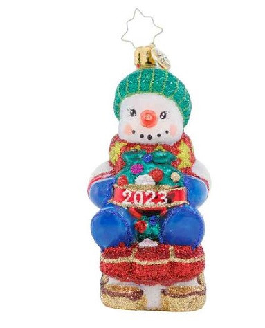 Sliding Through The Year 2023 - Christopher Radko Ornament - Christopher Radko Ornaments