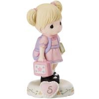 Precious Moments Enesco - Growing In Grace Age 5 Blonde