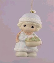 The Legend Of Holly Ornament - Precious Moments