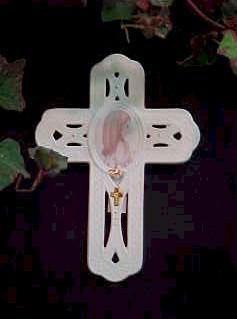Confirmation Girl Wall Cross - Precious Moments - Enesco