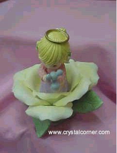 Friendship Angel With Rose - Precious Moments - Enesco