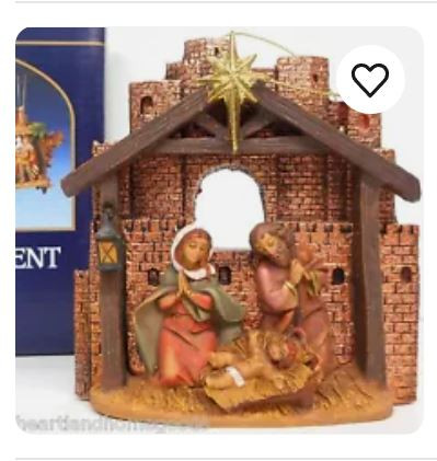 Man With Lambs   Fontanini By Roman