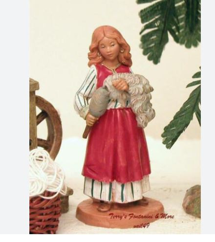 5 Inch  Beth Young Spinner Fig. Fontanini By Roman