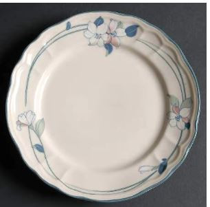 Apple Blossom Round Salad Plate