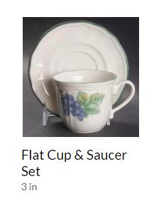 Market Day Cup and Saucer-Epoch