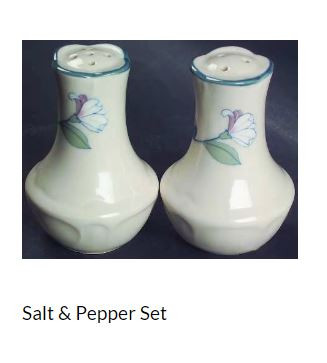 New Apple Blossom Salt and Pepper Shaker - 36