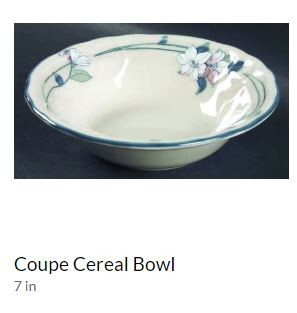 New Apple Blossom Round Soup Cereal Bowl - Casafina