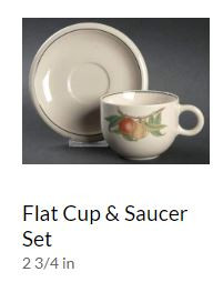 Wholesome Cup and Saucer