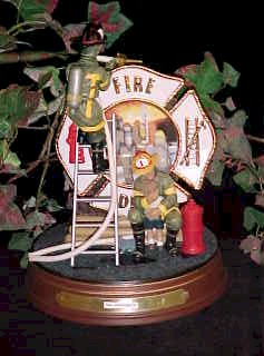 Out Of Harms Way-Firefighters A Tradition Of Bravery Brad Ex