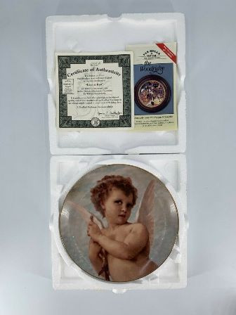 Love At Rest #4242A Bradford Exchange Collector Plate