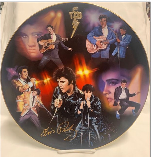 Memories Of The King Bradford Exchange Plate