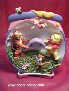 Hip Hip Poohray Bradford Exchange Collector Plate