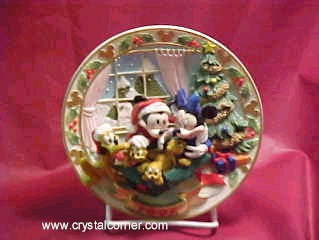 1996 Mickey Mouse Christmas Bradford Exchange
