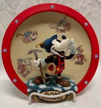 ALPINE MICKEY #2312A Bradf - ALPINE MICKEY   #2314A   Bradford Exchange Collector Plate