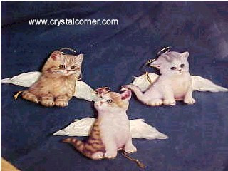 Purr Fect Little Angels Cats S/3 Bradford Exchange