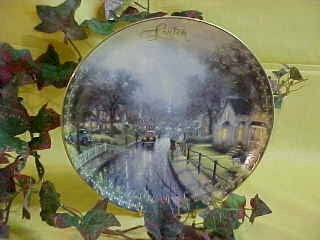 Lamplight Bridge Bradford Exhange