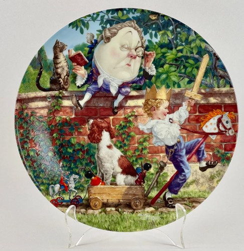 Humpty Dumpty  Keepsake Rhyme Bradford Exchange Plate