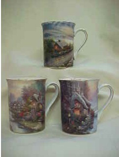 January February March Mug Thomas Kinkade