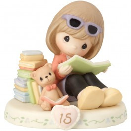 Enesco Precious Moments Growing In Grace Age 15 Brunette Enesco