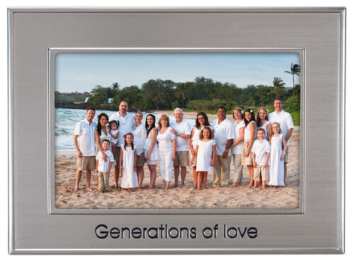 Generations Of Love Picture Frame 4 X 6 Malden Frame