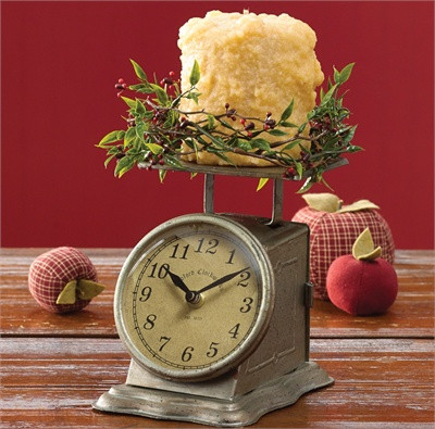 Liberty Postage Scale Clock   Park Designs