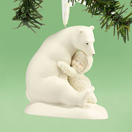 Big Bear Hug Ornament Snowbabies Department 56
