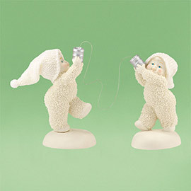 Can You Hear Me Now Snowbabies Department 56