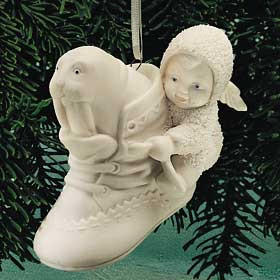 Snowbabies - 3- 4 No Room For One More