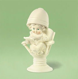 Miniature Golfer Snowbabies Department 56