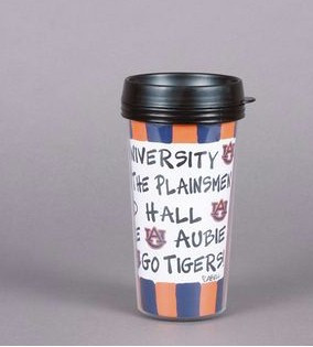 Auburn Plastic Mug  Auburn University Magnolia Lane