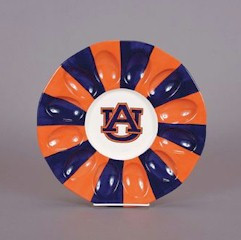 Auburn Egg Dish  Magnolia Lane Collectibles  Auburn