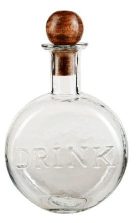 Drink Glass Decanter   Mud Pie