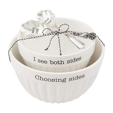 Circa Side Bowl Set  Mud Pie