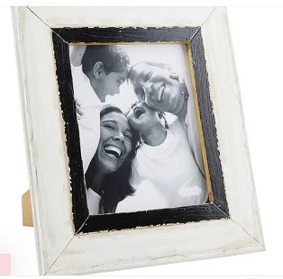 Large White And Black Frame Mud Pie