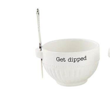 Mud Pie Gifts - Mud Pie Dip Service Bowl Set