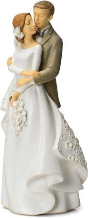 Love Story Cake Topper  9.25 Inch  Roman