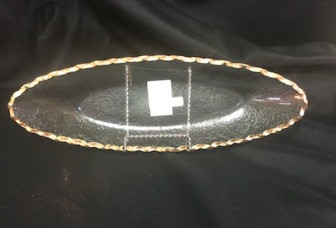 Fairbanks Oval Platter In Gold  Royal Standard 15 X 5.5 Inch