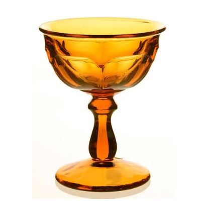 Old Williamsburg Imperial Amber Sherbet