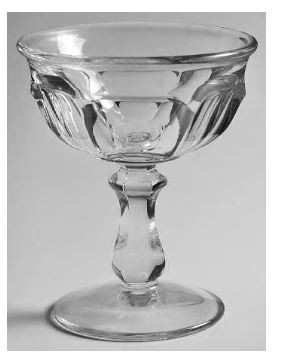 Old Williamsburg Imperial Clear Sherbet