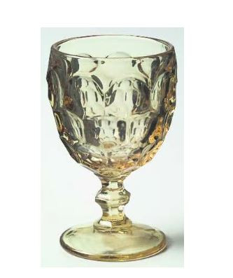 Provencial Yellow Water Goblet