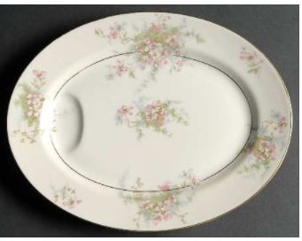 Apple Blossom Haviland Used Small Platter