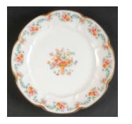 Summertime Round Salad Plate