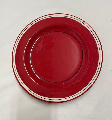 Colors Red  Mandy Bagwell  Salad Plate