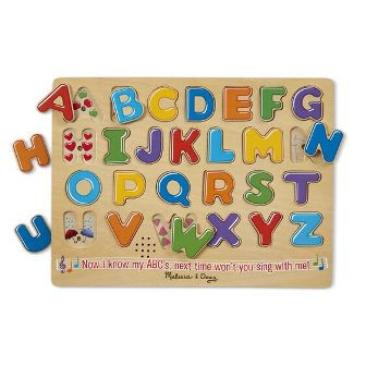 Alphabet Sound Puzzle Melissa - Alphabet Sound Puzzle Melissa and Doug Wooden Toys 3 and Up