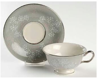 Lace Cup and Saucer - Castleton