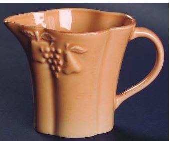 Madeira Harvest Salmon Creamer - Casafina