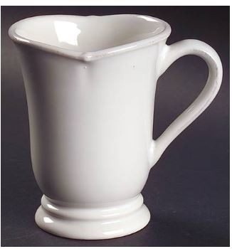 Meridian White Mug - Casafina