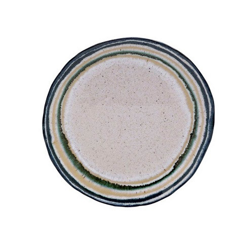 Sausalito White Round Salad Plate