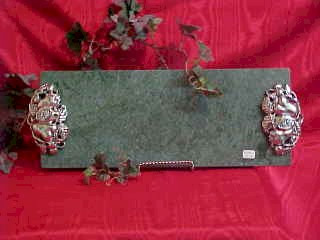 Della Robia Oblong Green Marble  Arthur Court Designs