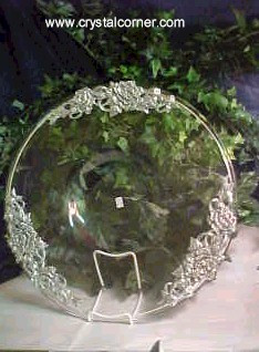 Phoenix Tray Bunny With Peony Handles  Arthur Court Designs